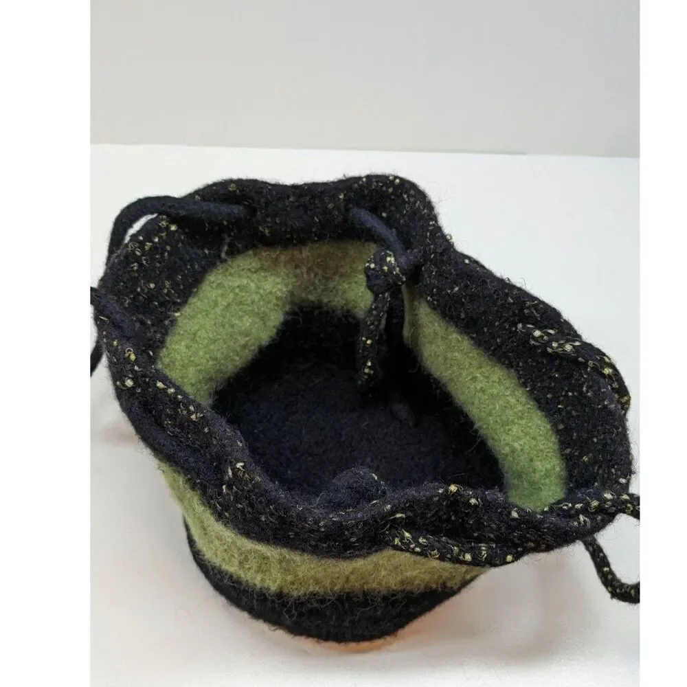 Artisan Felted Wool Bag - Picture 4 of 10